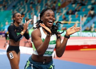 Tobi Amusan (Credit World Athletics X)