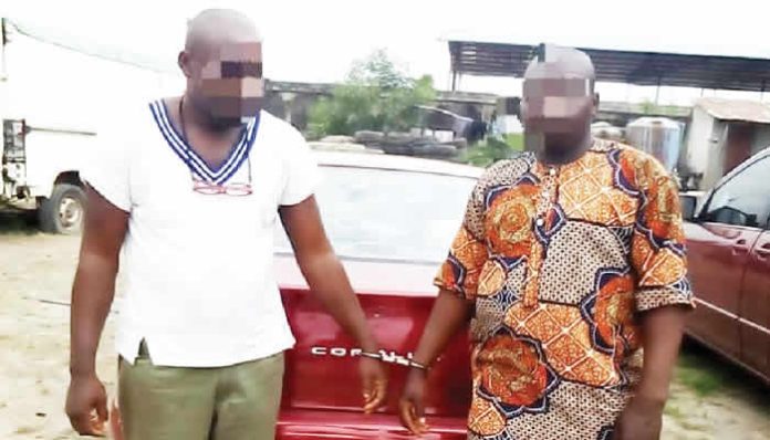 Two Beninese arrested for alleged car theft in Lagos