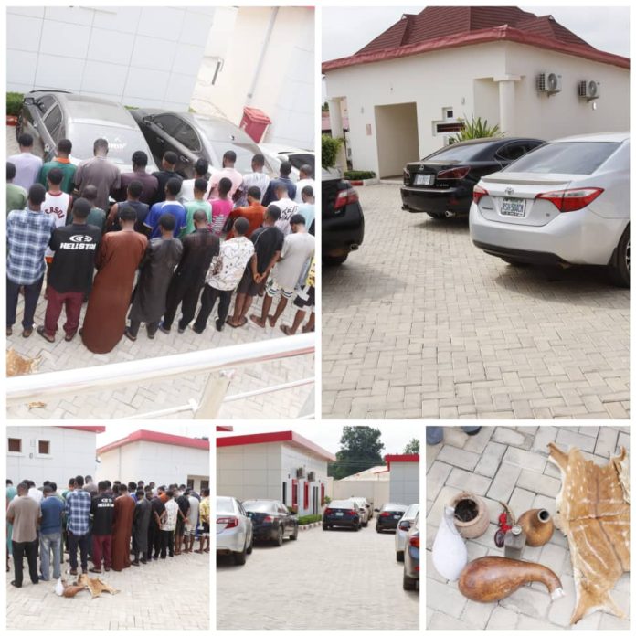 EFCC arrests 44 suspected fraudsters in Kwara