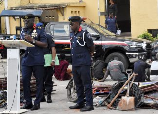 FCT NSCDC arrests suspected vandals responsible for N5m infrastructure damage