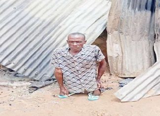 Fire guts physically challenged man’s house in Ebonyi