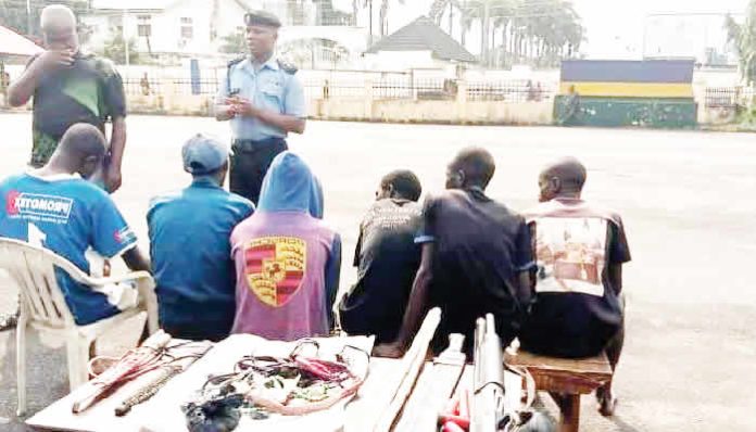 Five kidnap suspects arrested in Imo, victim rescued