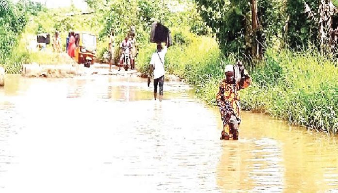 Houses submerged as flood sacks Kwara community