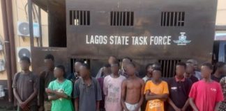 Lagos taskforce arrests 88 in Oshodi, Bolade criminals raid