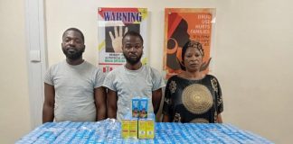 NDLEA busts UK-bound opioid shipment, arrests freight agent, businesswoman