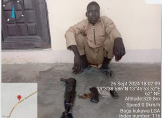 Notorious terrorist surrendered in Borno