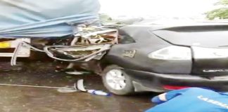 One killed, another injured in Lagos auto crash