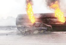 Tanker fire destroys shops, homes in Bayelsa