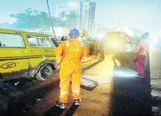 Three killed, 17 injured in Lagos multiple crashes