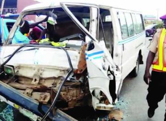 Two children die, seven injured in Ogun auto crash