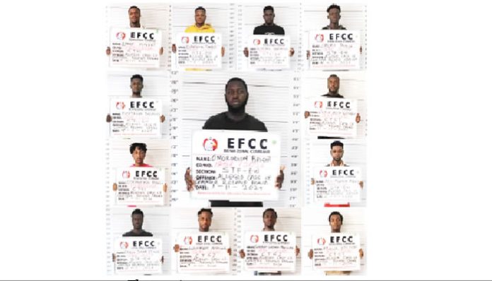 13 Internet fraudsters jailed 30 years in Edo