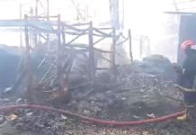 Fire guts Lagos factory, destroys goods