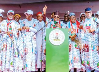 Gov poll: Shettima, APC bigwigs storm Ondo, PDP campaigns for Ajayi