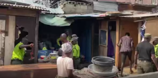 Lagos destroys shanties, dislodges squatters around Adeniji-Adele