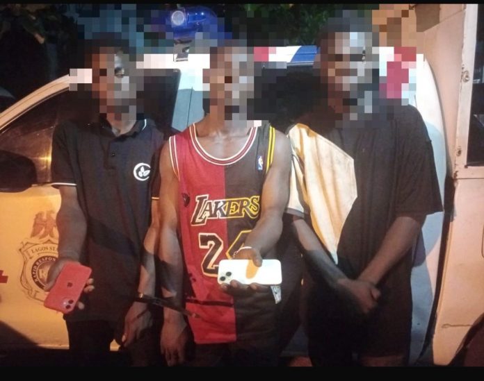 Police arrest three for stealing iPhones from Lagos accident victims