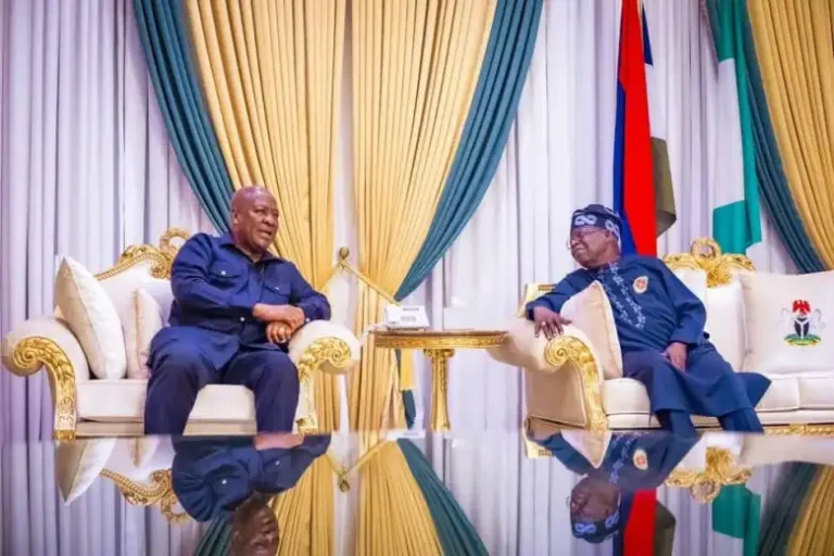 Onanuga: Tinubu-Mahama Meeting Was a Private Visit