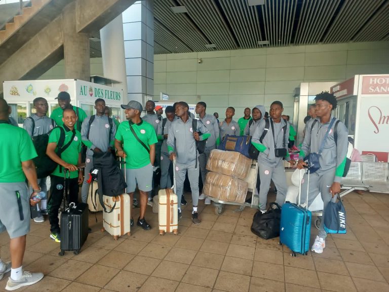Flying Eagles Arrive in Egypt for U-20 AFCON, Schedule Friendly Against Hosts