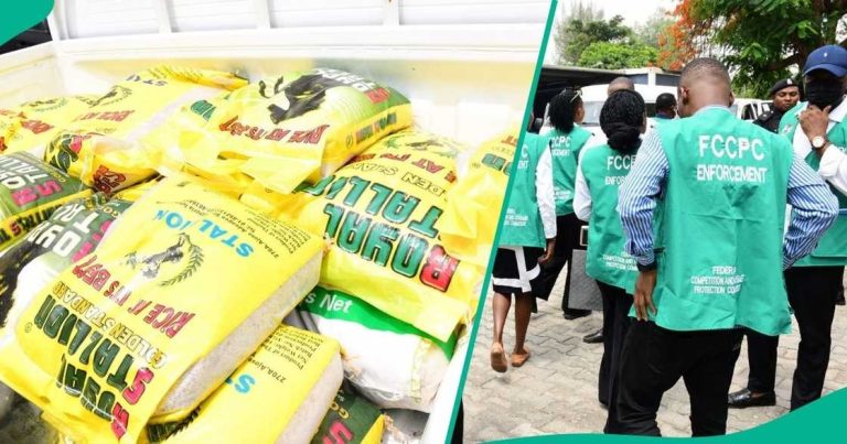 FCCPC Raids Abuja Market Over Fake Foreign Rice