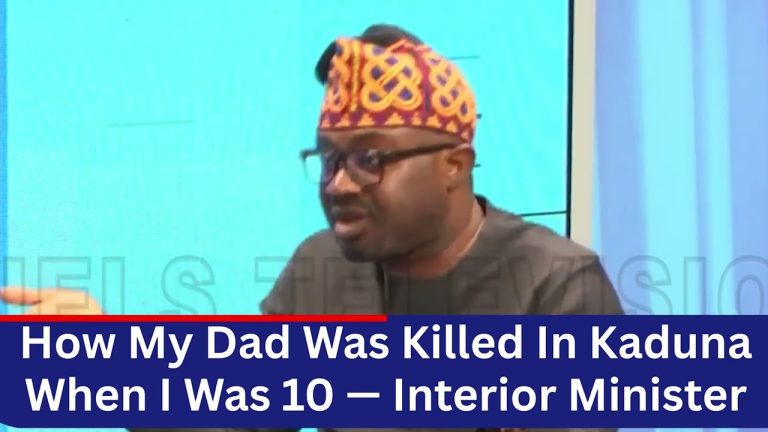 Olubunmi Tunji-Ojo Reveals Father’s Death in 1992 Kaduna Riots