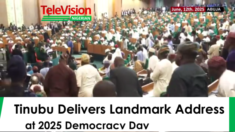 Tinubu Reaffirms Commitment to National Unity and Economic Reform in Democracy Day Address