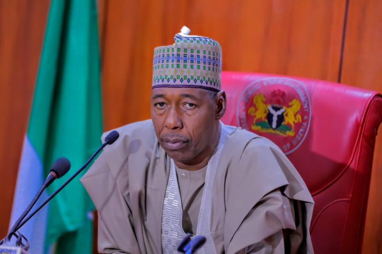 Zulum: Defection Claims Are False, Meant to Stir Political Tension