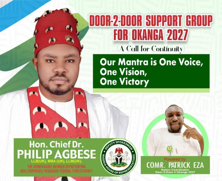 A Resounding Call to Action for Rep Agbese Philip: Uniting Enone Federal Constituency for Progress!