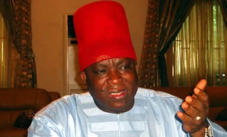 Senator Umeh Voices Disappointment Over Lagos Trade Fair Complex Demolition