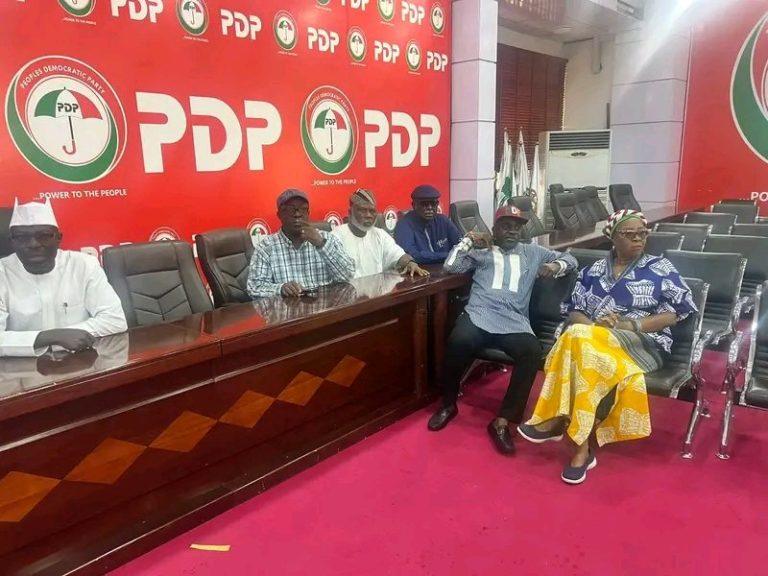 Turaki, Makinde, Bala Mohammed, others, Expel Wike’s faction out of PDP secretariat [VIDEO]