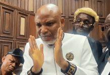 Nnamdi Kanu Pleads for Release During Court Session