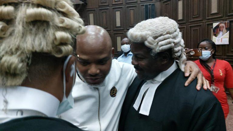 Nnamdi Kanu Finally Submits Defence As Court Moves Registry To Courtroom