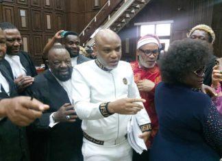 Breaking: Court Adjourns Ahead of Nnamdi Kanu’s Sentencing