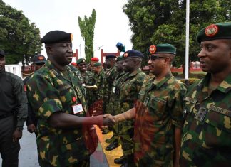 Army Chief Directs Troops to Tackle Crime Within Their Jurisdictions