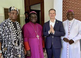 Faith Under Fire: US Congressman Visits Benue, Meets Tiv Monarch, Catholic Bishops