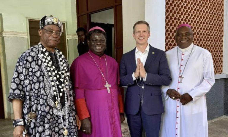 Faith Under Fire: US Congressman Visits Benue, Meets Tiv Monarch, Catholic Bishops