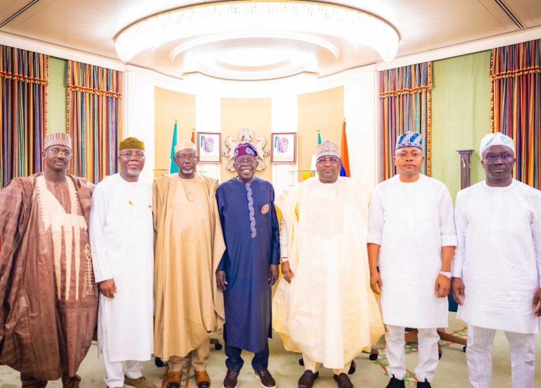 Closed-Door: Tinubu Hosts Six APC Governors at State House