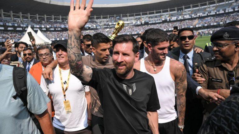 Fans Riot as Lionel Messi Makes Brief Appearance in Kolkata