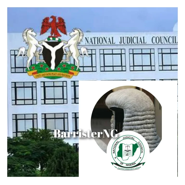 No Decision Taken Yet – NJC Clarifies Report on 34 Lawyers’ Integrity Test