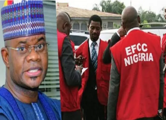 ‘Innocent Until Proven Guilty’ — EFCC on Yahaya Bello N110 Billion Fraud Allegations