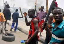 Mob Violence in Borno Claims MOPOL Officer, Destroys Police Vehicle