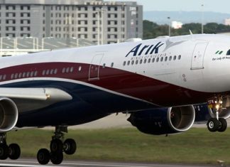 Panic As Arik Air Plane Suffers Mid-air Engine Fault