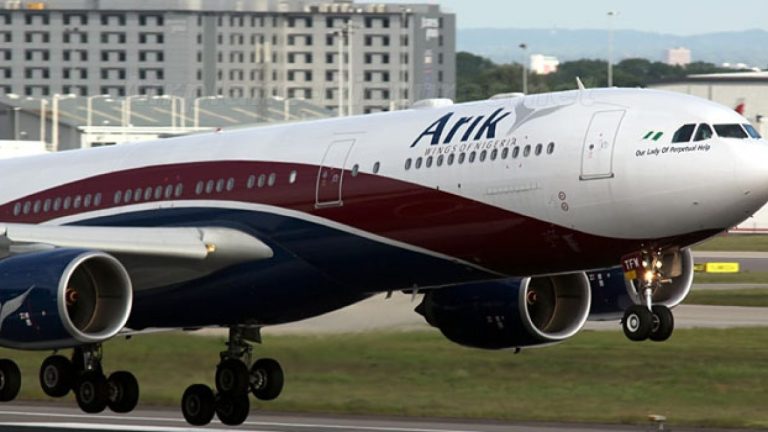 Panic As Arik Air Plane Suffers Mid-air Engine Fault