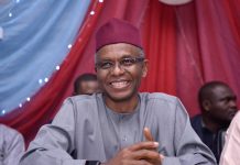 Breaking: Protesters Converge as El-Rufai Reaches EFCC Headquarters Under Heavy Guard