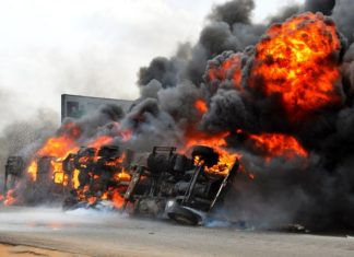 Fuel Tanker Accident Sparks Explosion, Causes Chaos in Lagos