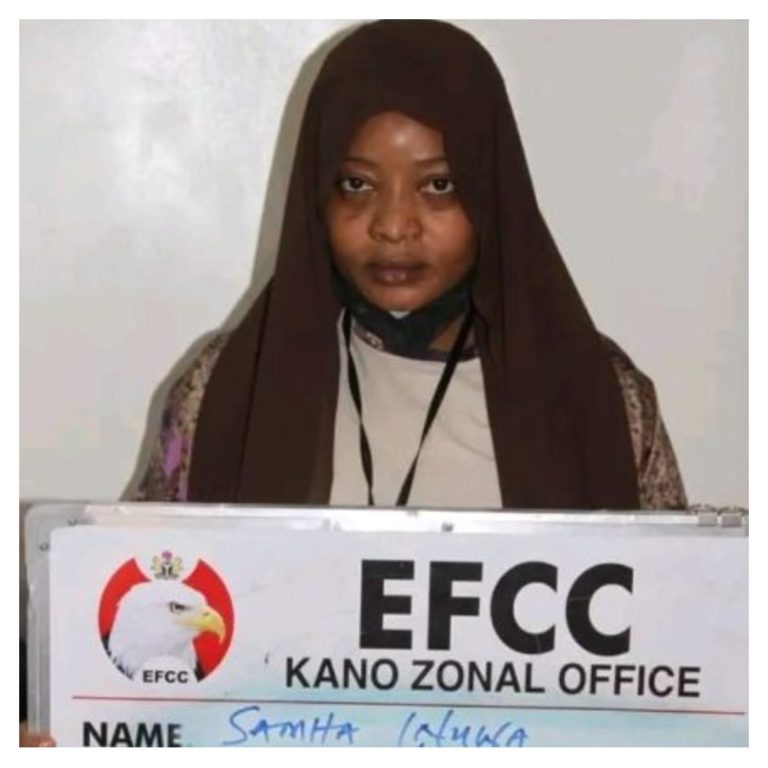 Kannywood Actress Samha Inuwa Arrested by EFCC Over Alleged Naira Mutilation