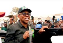 Peter Obi Heads Protest at NASS Amid Electronic Transmission Controversy