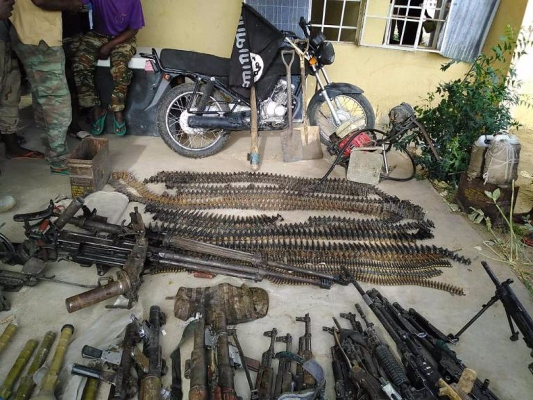 Borno Operation: Military Neutralises ISWAP Fighters, Recovers Arms