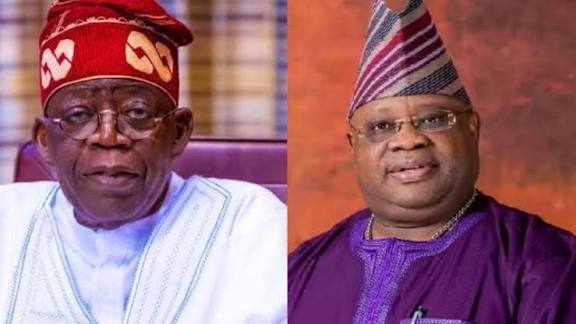 Tinubu Congratulates Adeleke After Victory At Osun Governorship Poll