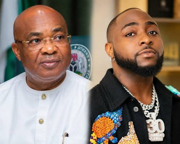 Gov Uzodimma Taunts Adeleke With Jab About Davido