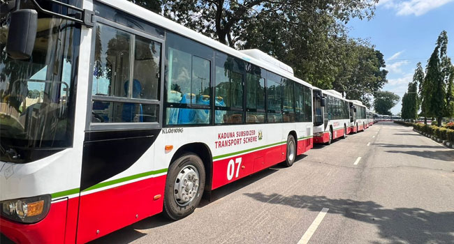 Tinubu Praises Kaduna’s Free CNG Transit Programme, Calls for More Relief Measures
